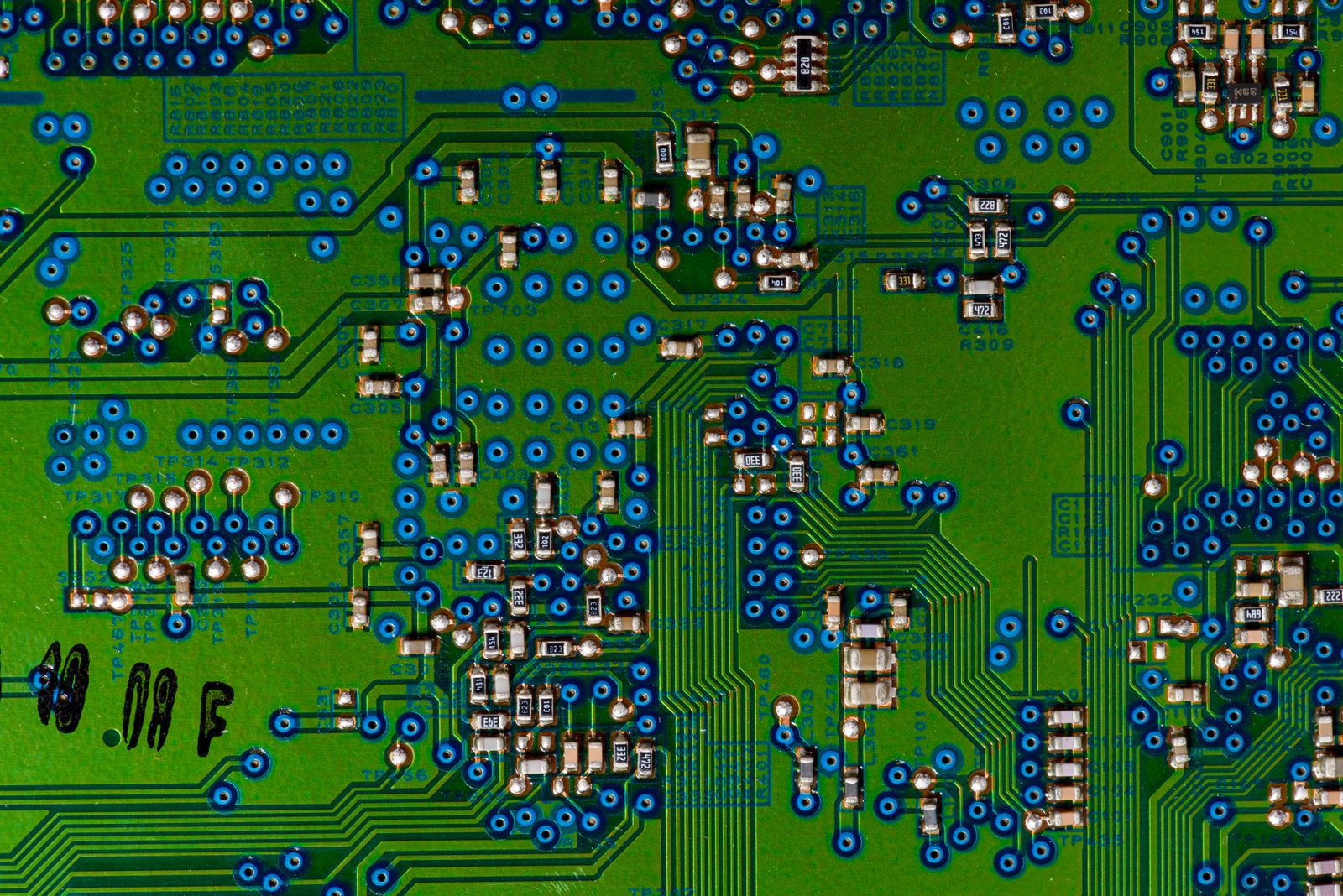 Close-up of a circuit board